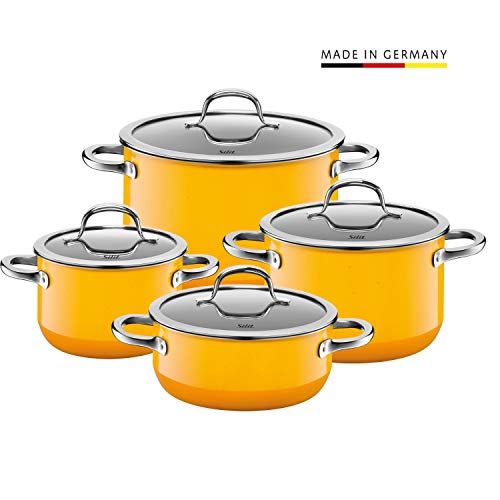 Conjunto de Panelas SILIT Passion (Vermelho - 20 cm) WMF - Utensílios de cozinha - vermelho, 20 cm