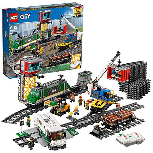 LEGO City - Comboio de Brincar Remoto (Idade Mínima: 4) LEGO - Blocos de encaixe - remoto, comboio, brincar, 4 anos
