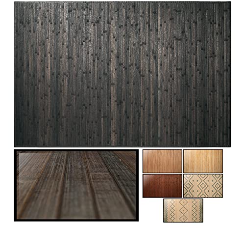 Tapete LUCAHOME Bambu Uganda (Bege - 120 x 180 cm) LUCA HOME - Tapetes - 120 x 180 cm, bambu natural, antiderrapante, lavável