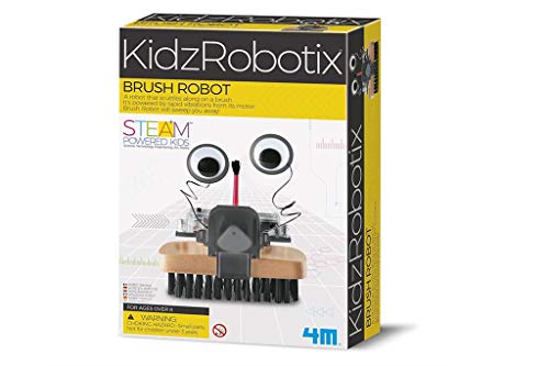 Kit de Engenharia GREAT GIZMOS Fun Mechanics: Robot Broom Great Gizmos - Brinquedos - engenharia, robô, broom