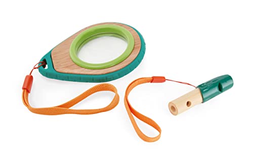 Jogo educativo HAPE Nature Detective (3 anos) HAPE - Flores artificiais - lupa, silbato, bamboo, resistente