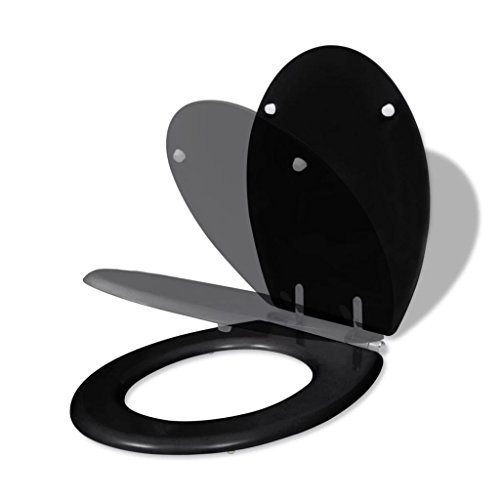 Acessório de Sanita VIDA XL 4.5L (Preto - 14x15x20 cm) vidaXL - Assentos de sanita e bidé - 4.5L, preto, 14x15x20 cm