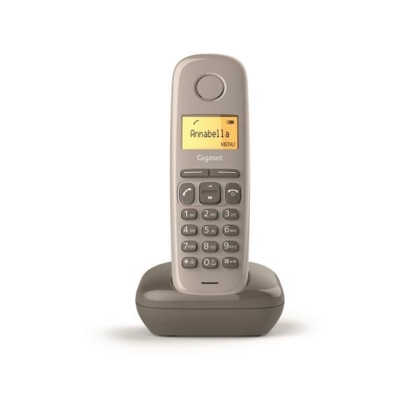 Telefone sem fio GIGASET A170 DECT Preto, Cinzento Gigaset - Telefonia - sem fio, dect, preto, cinzento