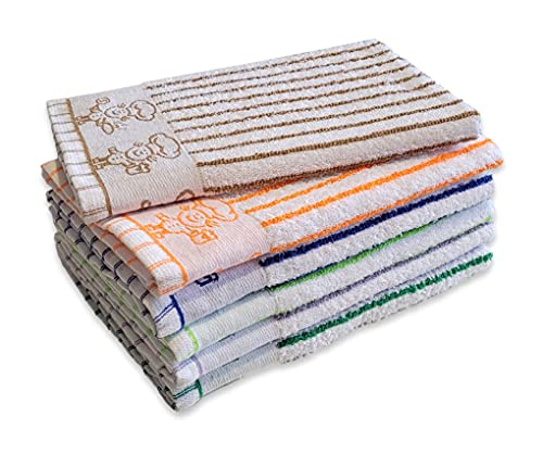 Toalha de Cozinha GALITEX (Algodão - Branco) Galitex - Panos de cozinha - algodão, macios, absorventes, ecológico
