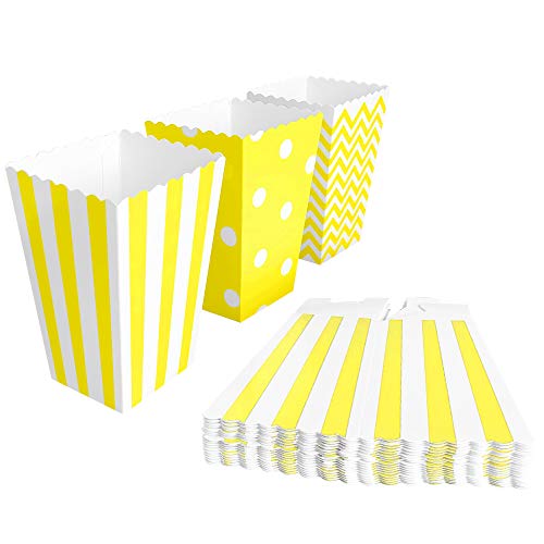 Caixa para pipocas de milho BangShou 60 pcs BangShou - Recipientes para alimentos de concessão - papel comestível, 60 pcs, 12x7,5 cm