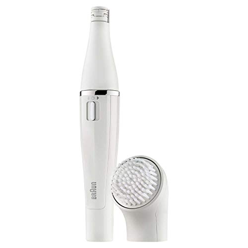 Braun Face Spatula 810 Depiladora para O Rosto Preto Azul Branco Braun - Ferramentas de cuidados com a pele - depiladora, rosto, preta, azul, branco