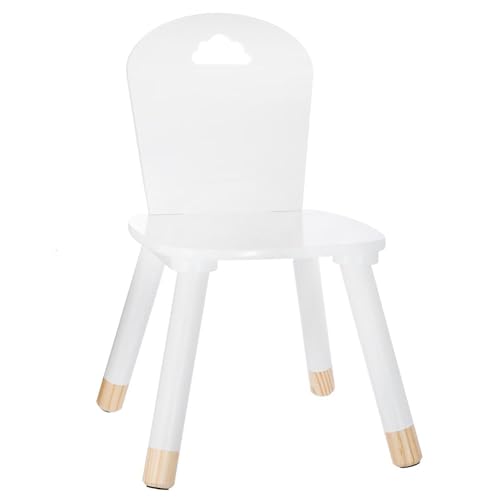 Cadeira de Refeição para Crianças NUBAR Cloud (Branco) atmosphera - Cadeiras - cadeira infantil, design bonito, MDF, branco