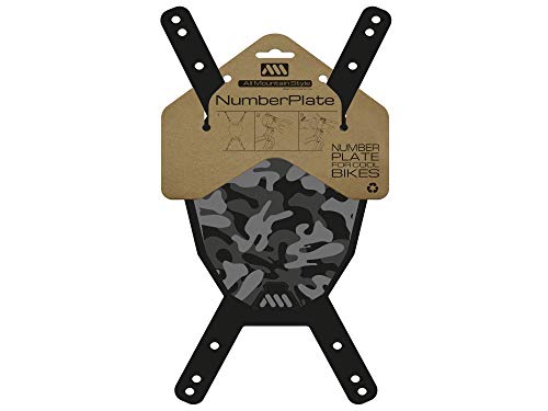 Suporte para Porta-Numeração ALL MOUNTAIN STYLE All Mountain Style - Placas de matrícula de veículo - porta-numeração, estrada, robusta, fácil de instalar