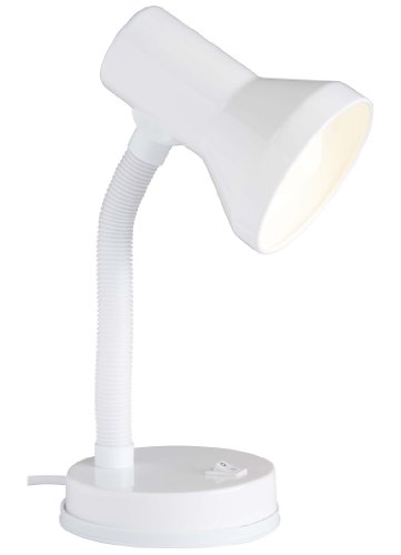 Lâmpada para Refletor BRILLIANT Junior Branco Brilliant - Luminárias - branco, decorativo, interruptor de bola, leitura