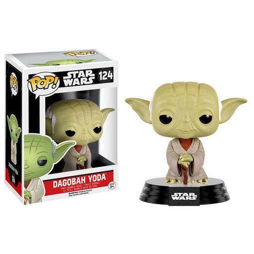 Figura FUNKO POP! Star Wars: Dagobah Yoda Funko - Bonecos de ação e brinquedo - funko pop, star wars, dagobah yoda