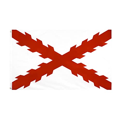 Bandeira Grande 150 X 90 Cm Cruz De Borgonha wuseyun - Sinalização - 150x90 cm, cruz de borgonha