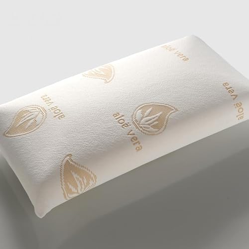 Almofada BOHÈME Visco Copos (Branco - Espuma) BOHEME - Almofadas - espuma, poliéster, 45x30cm