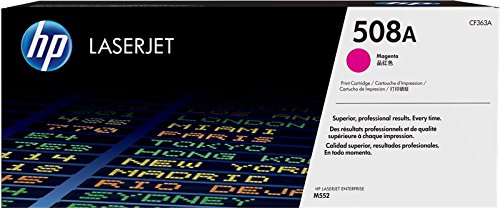 Toner HP LaserJet Original 508A - Magenta - CF363A (Consommable pour imprimante) HP - Cartuchos de toner e jato de tinta - laser, magenta, 5000 páginas