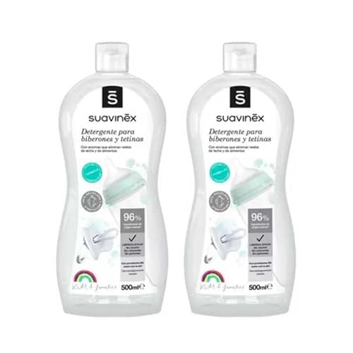 Cuidado e Higiene DUPLO DETERGENTE PARA BIBERONES 100ml Suavinex - Biberões - 100ml, higiene, limpeza, detergente