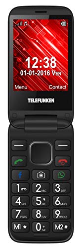 Telemóvel TELEFUNKEN COSI TM360 (2.8'' - 2G - Preto) Telefunken - Telemóveis - 2.8, 2G, preto