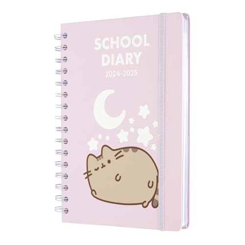 Agenda Escolar ERIK EDITORES Pusheen (A5 - 2024/2025 - Semanal - 14.8x21cm) Grupo Erik - Calendários, organizadores e planejadores - agenda escolar, erus, pusheen, 2024-2025, semanal