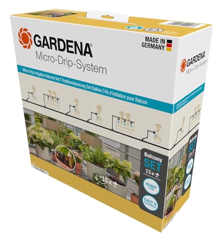 Sistema de Rega Gota a Gota Gardena 13401-20 | Verde Gardena - Globos e espetos de rega - gota a gota, sistema de rega