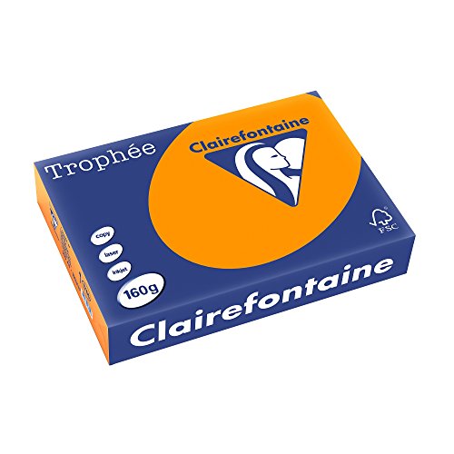 Papel de Impressão Clairefontaine Trophee A4 Clairefontaine - Papel de impressora e copiadora - sem ácidos, 160g/m², a4