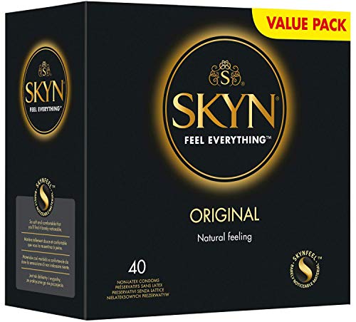 Preservativo SKYN Original (40 Unidades) Skyn - Cuidados pessoais - preservativo, skyn original, 40 unidades