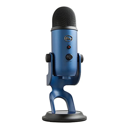 Microfone BLUE MICROPHONES Yeti Notebook em Preto Blue Microphones - Microfones - microfone, notebook, preto
