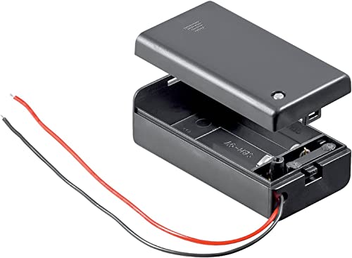 Pilha Recarregável CABLEPELADO Portapilas Pila 9V com Tapa CABLEPELADO - Baterias - pilha recarregável, portapilas, 9V, tampa, fonte alimentação portátil