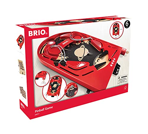 Brinquedo sobre rodas BRIO Pinball Game BRIO - Máquinas de pinball - pinball, bola metálica, canais, design moderno