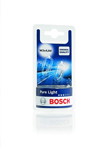 Lâmpada de faróis BOSCH 1.2W 12V 1.2W W2X4 Bosch - Iluminação de veículo a motor - automático, preto, resistente à água
