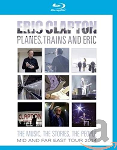 Blu-Ray Planes, Trains And Eric (Edição em Espanhol) Eric Clapton - Dvds e vídeos - blu-ray, planos, treins, eric