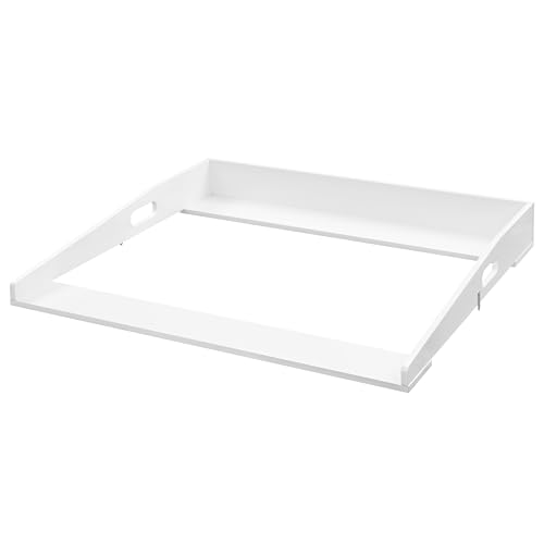 Cambio WOLTU (Branco - Madeira e Metal - 80 x 75 x 10 cm) WOLTU - Móveis para bebês e crianças pequenas - branco, madeira, metal, 80x75x10cm
