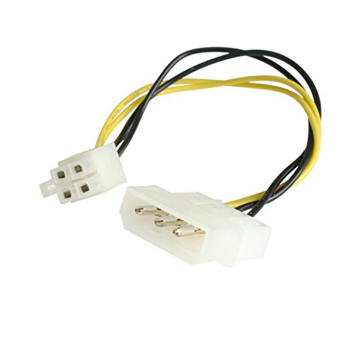 Cabo de Alimentação STARTECH (Molex - Molex - Preto) STARTECH.COM - Componentes de computador - lp4, p4, preto, alta qualidade