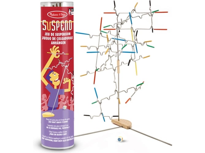 Jogo de Tabuleiro MELISSA & DOUG Hanging Metal (3 Anos) Melissa & Doug - Livros - jogo de tabuleiro, melissa & doug, hanging metal, 3 anos