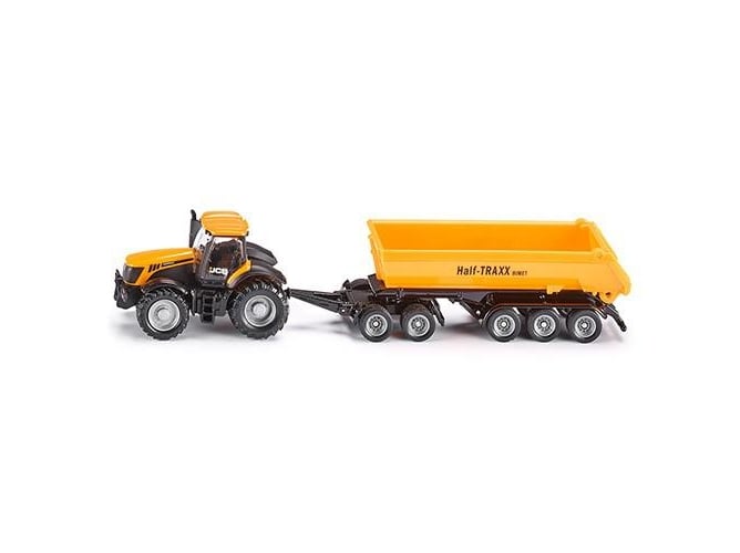 Veículo SIKU Trator com Reboque Basculante SIKU - Brinquedos - trator, reboque basculante, resistente, design realista, motor eléctrico