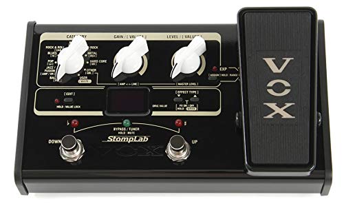 Pedale de Efeito VOX Stomp Lab II (Preto) Vox - Processadores de efeitos - pedale, efeito, vox, stomplab ii, rock, blues
