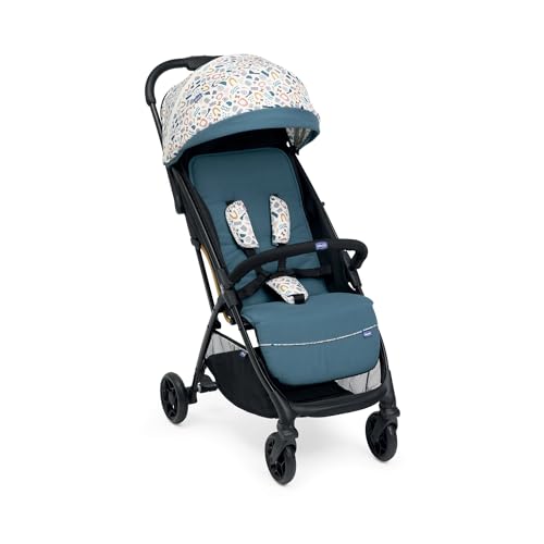 Carrinho de Bebé Chicco Glee | Azul (Puericultura - Protecção) Artsana spa - Móveis para bebês e crianças pequenas - alumínio, plástico, 0m+, azul