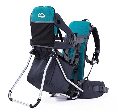 Mochila para Bebé Montis Runner One Turquoise MONTIS - Móveis para bebês e crianças pequenas - mochila, bebé, turquesa