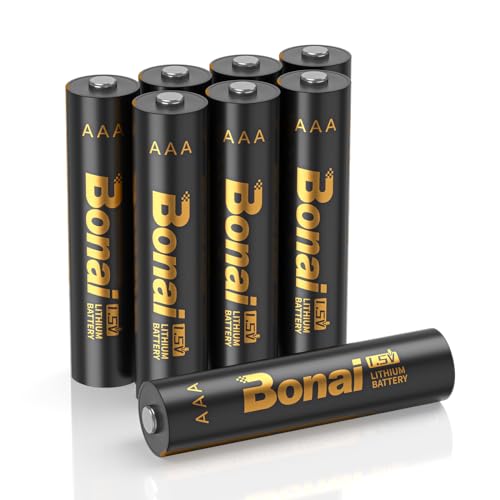 Pilhas Não Recarregáveis BONAI 8X1200mAh AAA BONAI - Baterias - 1200mah, AAA, 1.5v, não recarregáveis