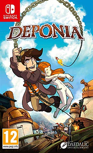Jogo Nintendo Switch Deponia (Inglês - Digital) Daedalic Entertainment - Software de jogos de vídeo - nintendo switch, digital, Deponia, rufus