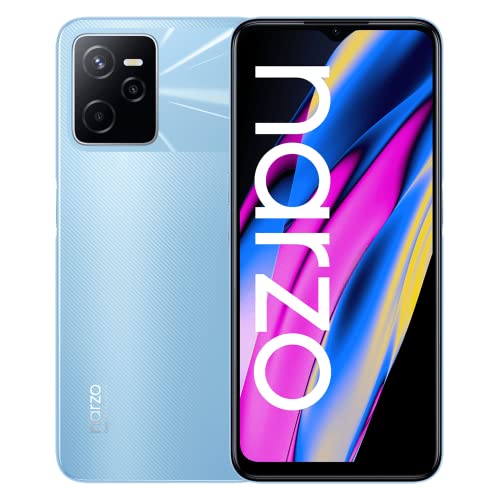 Smartphone REALME Narzo 50A Prime (6.6'' - 4 GB - 64 GB - Azul) Realme - Telemóveis - 6.6 polegadas, 4 GB, 64 gb, 5000 mAh