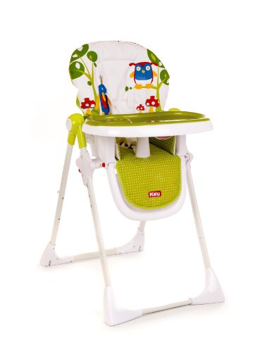 Cadeira de Alimentação PUKE TWIT-TWOO (Branco) Ni20Kids - Móveis para bebês e crianças pequenas - cadeira, alimentação, branco