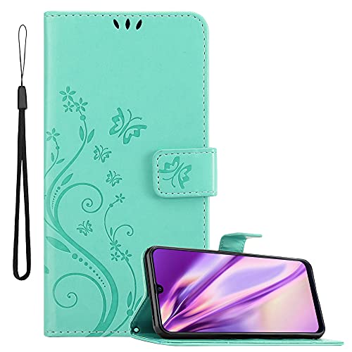 Capa para Samsung Galaxy M31 CADORABO Azul CADORABO - Capas para telemóveis - fólio, azul, couro, resistente a riscos