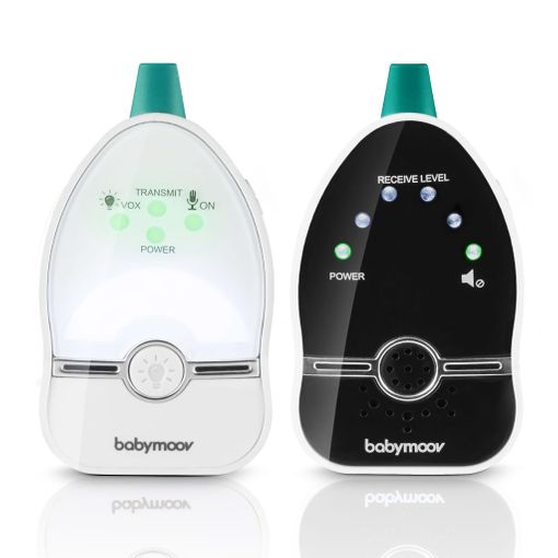 Intercomunicador para Bebés BabyMoov Audio Easy Care | Branco (Puericultura - Refeição) BABYMOOV - Acessórios de rádio de comunicação - intercomunicador, bebés, áudio, branco