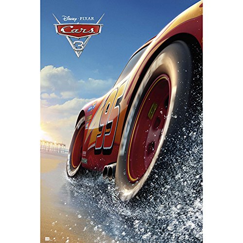 Poster ERIK EDITORES Carros 3 (91x61.5cm) Grupo Erik Editores - Pósteres, impressões e arte visual - cars 3, playa, 61x91,5 cm, brilho