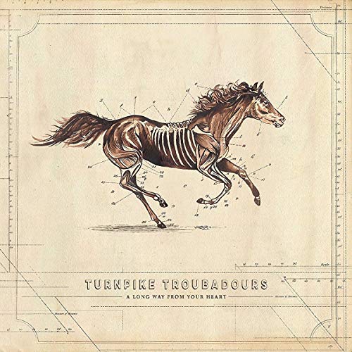 Vinil Turnpike Troubadours - A Long Way From Your Heart (1LP) BOSSIER CITY REC - Música e gravações de som - vinil, turnpike troubadours, a long way from your heart, 1lp