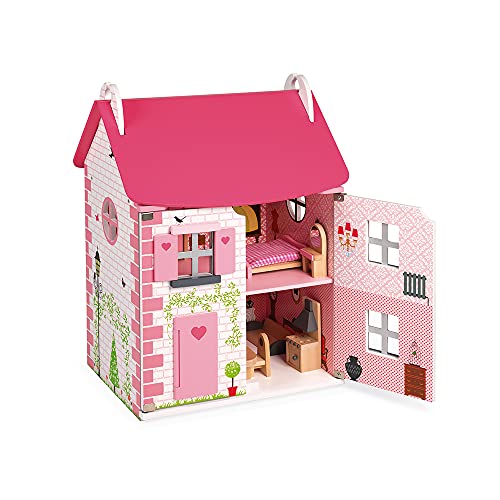 Boneca JANOD Mademoiselle Maison de Poupées (Idade Mínima: 3 anos) Janod - Casa de bonecas - boneca, janod, mademoiselle, maison de poupées