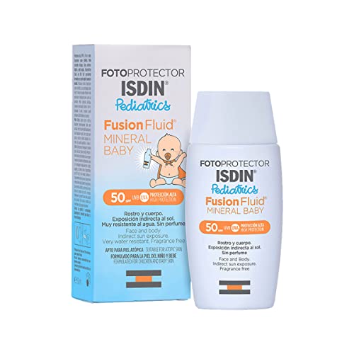 Protetor Solar ISDIN Fusion Fluid Mineral Baby Pediatrics SPF 50+ (50 ml) Isdin - Protetor solar - spf 50, pediátrico, mineral, 50 ml