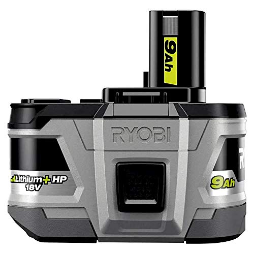 RYOBI RB18L90 bateria e carregador de ferramentas elétricas Ryobi - Baterias - 18 V, 9000 mah, ião-lítio, preto azul