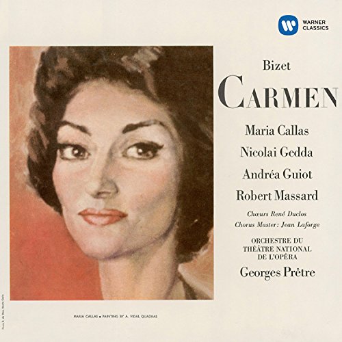 CD Massard/Callas/Guedes/Pretre - Carmen (Ed.1964) Parlophone - Música e gravações de som - Maria Callas, ópera, gravações de estúdio, remasterizada