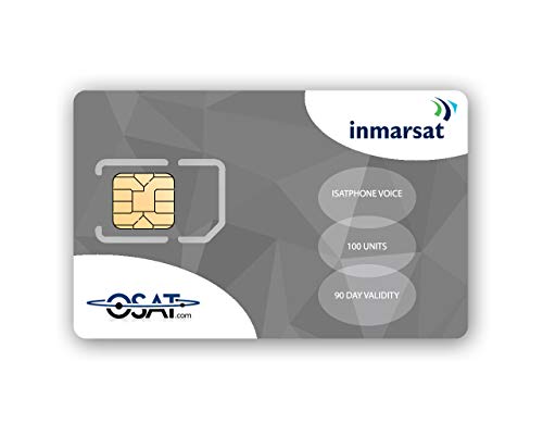 Cartão de Memória INMARSAT ISATPHONE Prepaid Card with 100 Units (67 min) Inmarsat - Telemóveis - cartao memoria, inmarsat isatphone, prepaid card, 100 units, 67 min