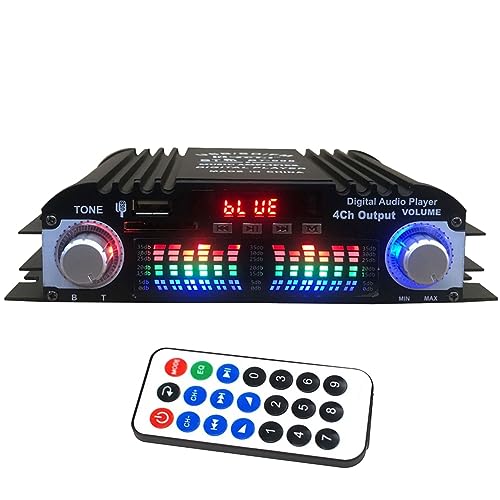 Amplificador BEAUSOLEIL (Bluetooth - 2 x 30 W) Beausoleil - Áudio - bluetooth, 2x30w, 4canais, RCA, aux