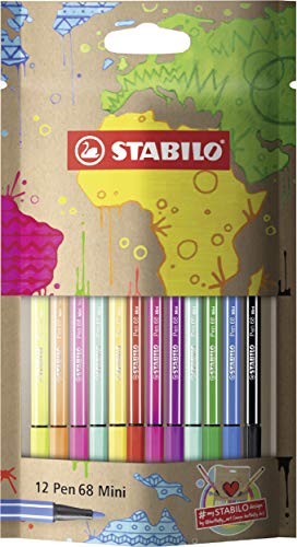 Caneta de Tinta Permanente STABILO BOSS Original 0.7 mm Azul, Preto e Vermelho Stabilo - Canetas - tinta permanente, 0.7 mm, azul, preto, vermelho